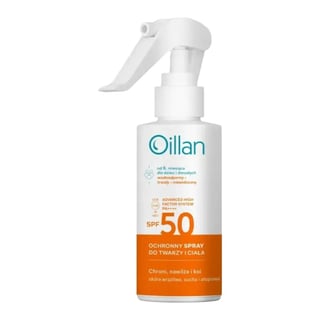 Oillan Protective Face And Body Spray SPF50