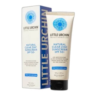 Little Urchin Natural Clear Zinc Sunscreen SPF 50+