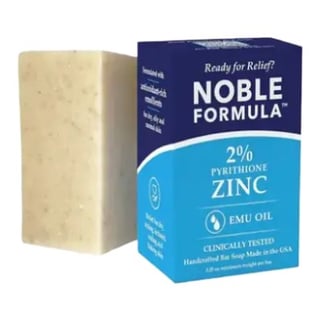Noble Formula Emu Oil 2% Pyrithione Zinc (ZnP) Bar Soap