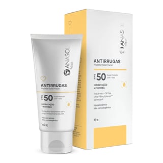 Anasol Viso Protetor Solar Facial Antirrugas FPS 50