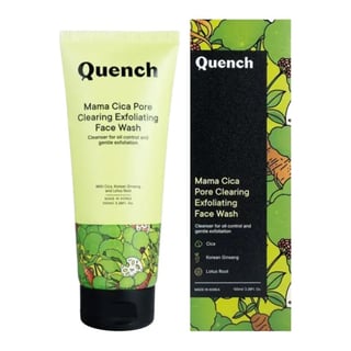Quench Botanics Mama Cica Pore Clearing Exfoliating Face Wash
