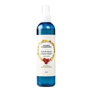 Nature's Nourishment Witch Hazel & Rose Water