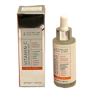 Australian Skin Clinic Vitamin C With Hyaluronic Acid Face Serum