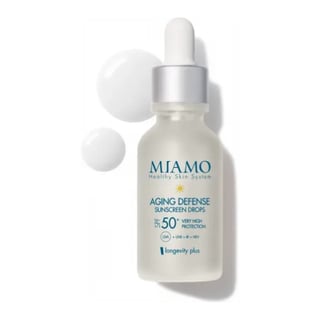 MIAMO Aging Defense Sunscreen Drops SPF 50+
