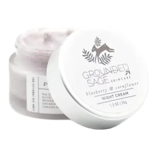 Grounded Sage Blueberry and Cornflower Hydra Well Night Cream