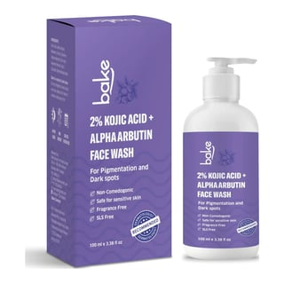 Bake 2% Kojic Acid + Alpha Arbutin Face Wash