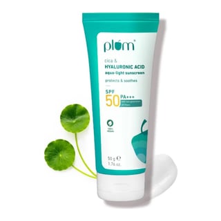 Plum Goodness Cica & Hyaluronic Acid SPF 50 PA+++ Sunscreen