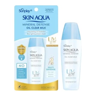 Sunplay Skin Aqua Mineral Defense Oil Clear Milk SPF 50+
