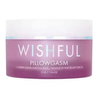 Wishful Pillowgasm Cherry Glow Sleep Mask