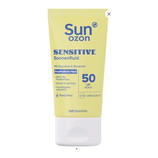 Sunozon Sensitive Sonnenfluid SPF 50