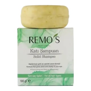Remos Natural Solid Shampoo