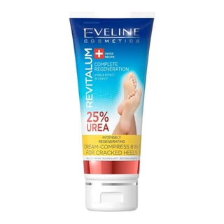 Eveline Revitalum 25% Urea Intensely Regenerating Cream-Compress 8 In 1 For Cracked Heels