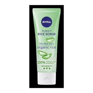 Nivea Purify Bio Aloe Vera Organic Rice Scrub