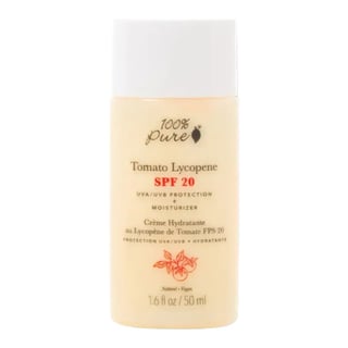 100% Pure Tomato Lycopene SPF 20 Moisturizer