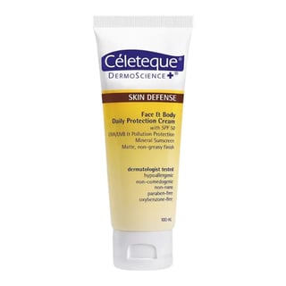 Celeteque Skin Defense Face and Body Daily Protection Cream SPF 50