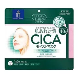 Clear Turn Cica Moist Mask