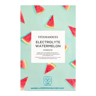 Vitamasques Electrolyte Watermelon Mask, Hydrate