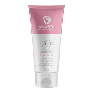 Anasol Protetor Solar Facial Clareador FPS 70