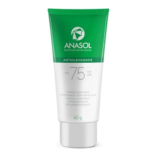Anasol Protetor Solar Facial Antioleosidade SPF 75