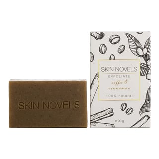 Skin Novels Exfoliate Coffee & Cinnamon Natural Soap