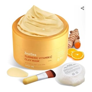 ZealSea Turmeric Vitamin C Clay Mask