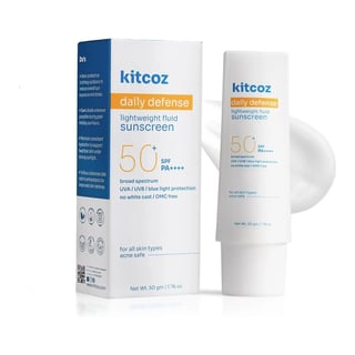 Kitcoz Daily Defense Lightweight Fluid Sunscreen SPF 50+ PA++++