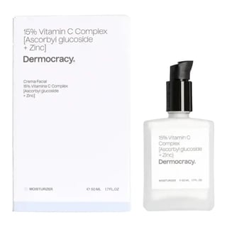 Dermocracy Hidratante 15% Vitamina C Complex (Ascorbyl Glucoside + Zinc)