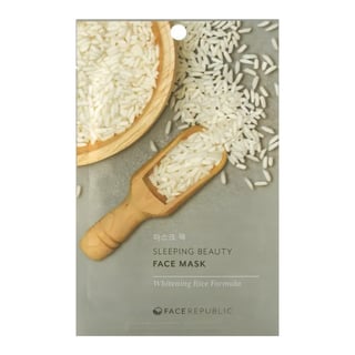 Face Republic Sleeping Beauty Face Mask Whitening Rice Formula