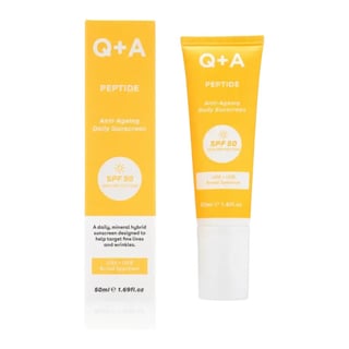 Q + A Peptide SPF 50 Anti-Ageing Daily Sunscreen