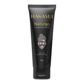 Hanasui ナトゥルゴ ピールオフ マスク ブラック チューブ