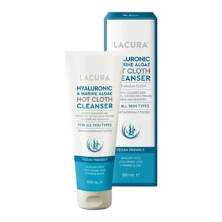 Lacura Hyaluronic & Marine Algae Hot Cloth Cleanser