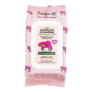 The Creme Shop My Melody 3-In-1 Complete Cleansing Essence Rich Towelettes