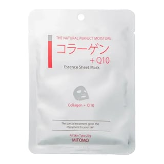 Mitomo Collagen + Q10 Essence Sheet Mask