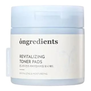 ongredients Revitalizing Toner Pad