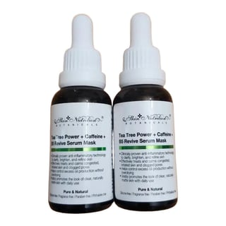 Skin Nutrition Botanicals Tea Tree Power + Caffeine + B5 Revive Serum Mask