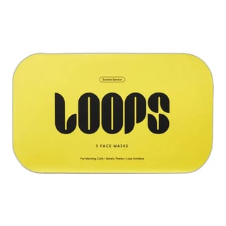 Loops Sunrise Service Brightening Hydrogel Face Mask