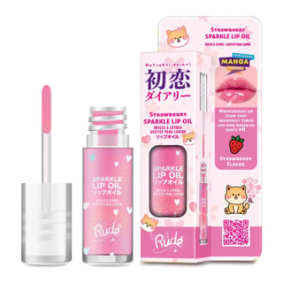 Rude Cosmetics Manga Collection Sparkle Lip Oil