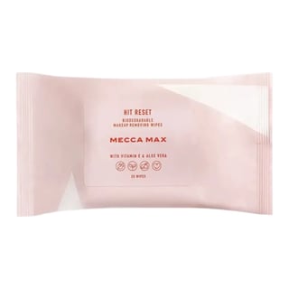 Mecca Cosmetica Mecca Max Hit Reset Biodegradable Makeup Removing Wipes