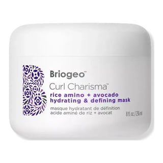 BrioGeo Curl Charisma Rice Amino + Avocado Hydrating & Defining Hair Mask