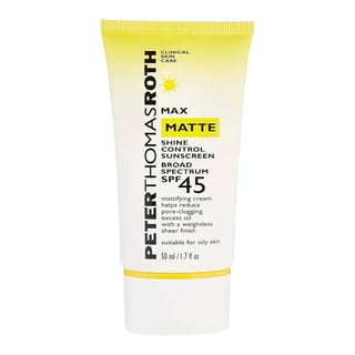Peter Thomas Roth Max Matte Shine Control Sunscreen Broad Spectrum SPF 45