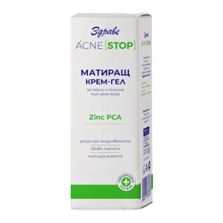 Zdrave (Здраве) Acne Stop Mattifying Cream-Gel