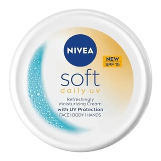 Nivea Soft Daily UV Refreshingly Moisturizing Cream SPF 15