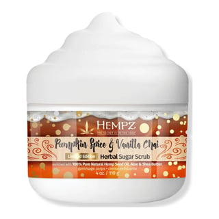 Hempz Limited Edition Pumpkin Spice & Vanilla Chai Herbal Sugar Scrub