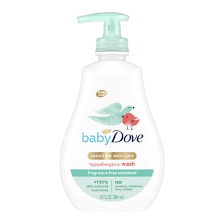 Dove Baby Fragrance Free Moisture Hypoallergenic Wash