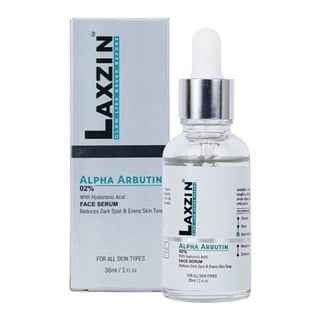 Laxzin Alpha Arbutin 2% With Hyaluronic Acid Face Serum
