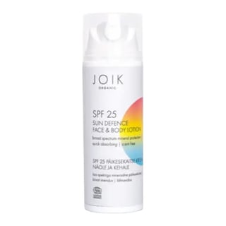 Joik SPF 25 Sun Defence Face & Body Lotion