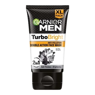 Garnier Turbo Bright Anti-Pollution Double Action Face Wash
