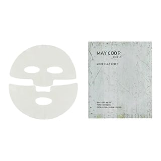 May Coop White Clay Sheet Mask "Birch Sap Face Sheet Mask"
