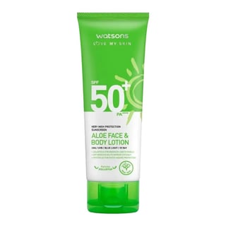 Watsons Aloe Vera لوشن واقٍ من الشمس للوجه والجسم SPF50+ PA++++