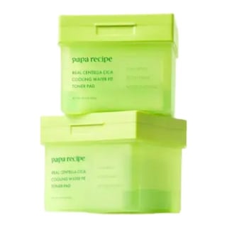 Papa Recipe Real Centella Cica Cooling Water Fit Toner Pad